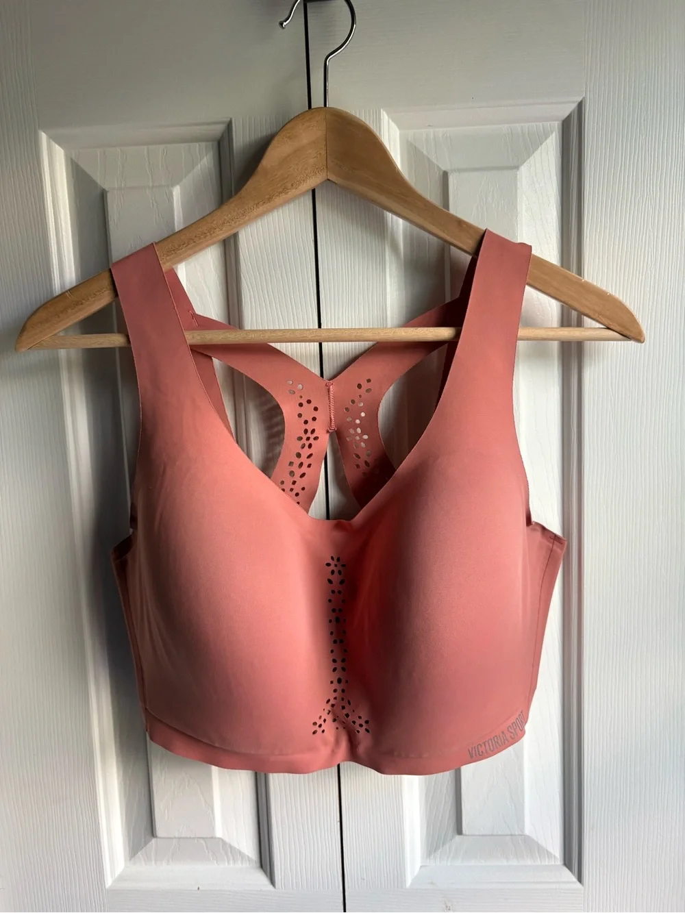 Victoria Sport Angel Max Sports Bra Pink Lined High Support Size 36DDD *READ